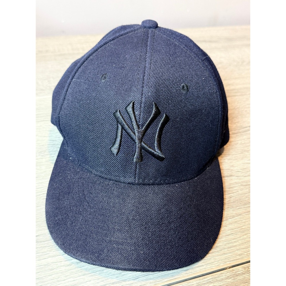 New York Yankees Snapback Hat Navy‎ Blue KDS Premium Headwear Baseball Cap Mens